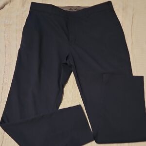 Ben Hogan Men's Dark Blue 34x32 Dress Pants